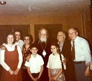 Архиепископ Антоний с семьей, родители отца